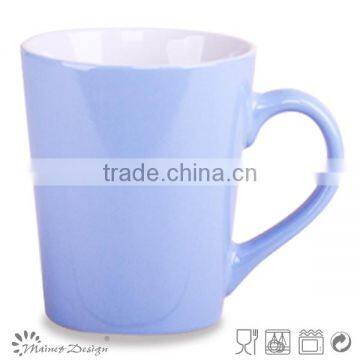 Ceramic Milk Mug Two Tone Glossy Coffee Mug photo-3