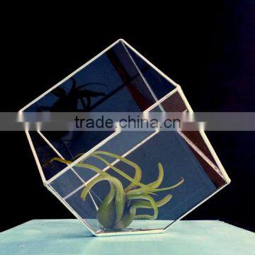 Geometric Stained Glass Planter Terrarium photo-4