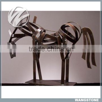 Abstract Life Size Hollow Horse Statues For Sale