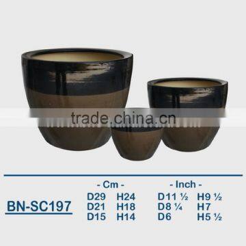 Vietnamese Ceramic Glazed Indoor Pot/ Indoor Planter BN-SC190 photo-5