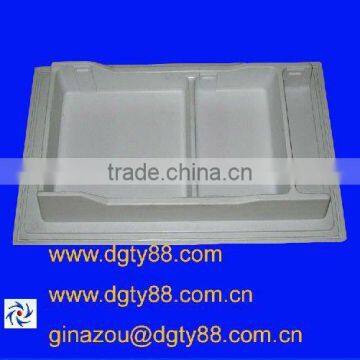 custom fiber glass plastic material tray of vacuum forming