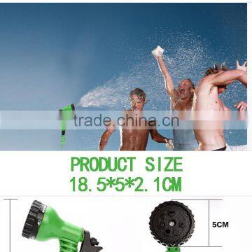 Expandable hose water spray gun / Flexible garden hose with spray gun