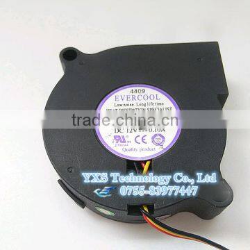 EC5015L12EA-B DC12V=0.10A 5CM 5015 humidifier Silent fan 3wire