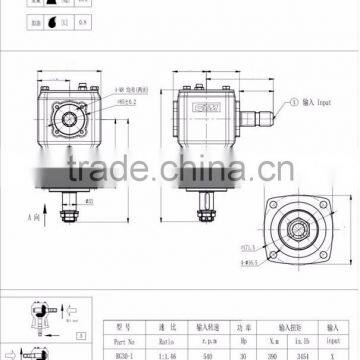 RG Series Rotary Lawn Mower Gearbox OEM&ODM photo-6