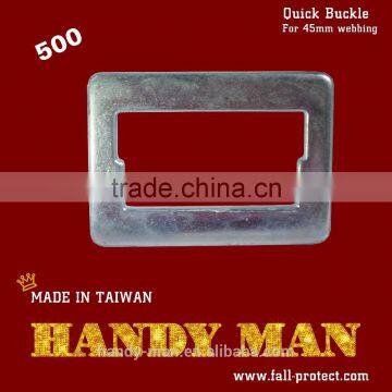 500-3 For 45mm Webbing Stamped Steel Quick Buckle