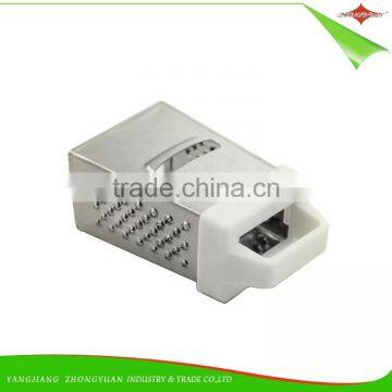 ZY-N1073 Full Stainless Steel Ginger Peeler Zester Small Eye Sand Finish Peeler photo-5