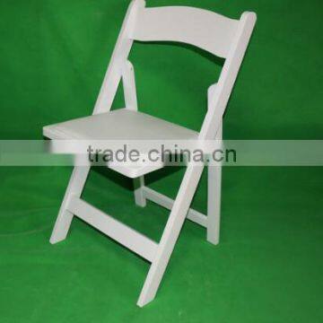 White/mahogany/ Brown/dark Wood Wedding Folding Chair Garden Chair photo-2