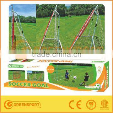 Mutil function adjustable soccer goal using kid soccer football training with target panel