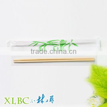 21cm Paper wrapped standard bamboo chopsticks with high quality