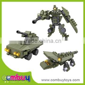 3 in 1 Wholesale Child toys robot outdoor building blocks