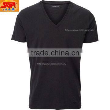 Men T Shirts, V Neck, Short Sleeve , 100% Cotton photo-3