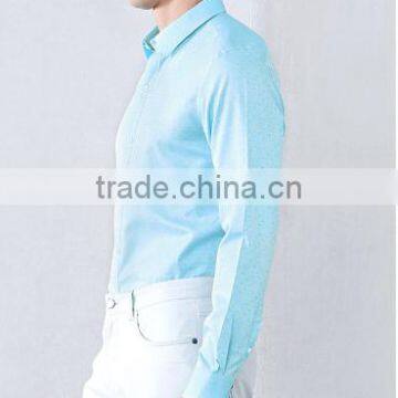 Fashion Designs Popular Styles Fancy Oxford Wholesale Men Shirt of Formal photo-2