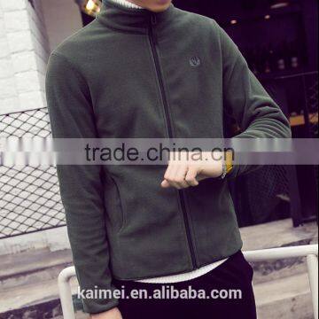 Good Quality Wholesale Customized Unisex Zipper Jacket Polar Fleece Winter Jacket 100% Polyester photo-3