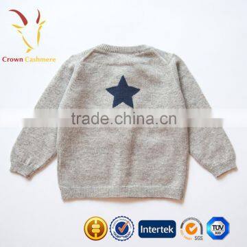 Autumn Sweater Design Girls Kids Hand Knitted photo-2