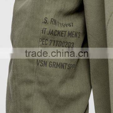 2017 Wholesale Classic Men Women Custom Army Green Camo Bomber Jacket photo-6