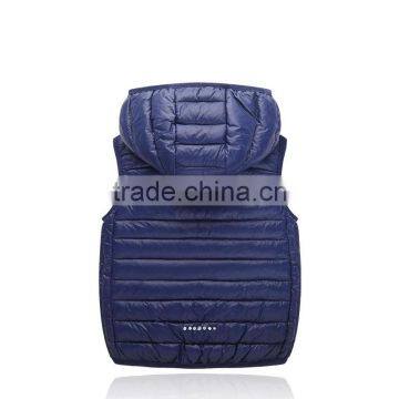 Custom Quality Boys or Girls Casual Clothes Autumn or Winter Kids Padded Down Vest photo-5