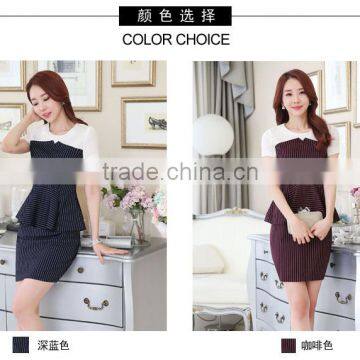 Flower Girl Summer Designs Elegant Office Ladies Dresses Pictures Office Dress for Ladies photo-2