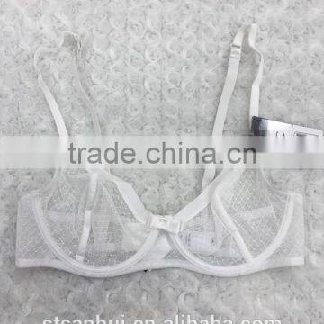 Young Lady Non Padded Bra Panty Set Soft Cup Underwear OEM Breathable Design photo-2