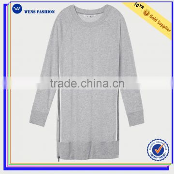 2016 Fashion Comfortable Ladies Plain Sweatshirt Dress photo-2