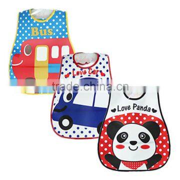 Wholesale waterproof soft newborn baby bib cartoon bib for toddler