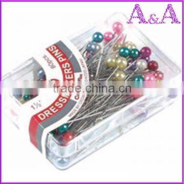 High Quality Plastic Pearl Headed Metal Pin 2.6cm For Shirt Packing photo-4