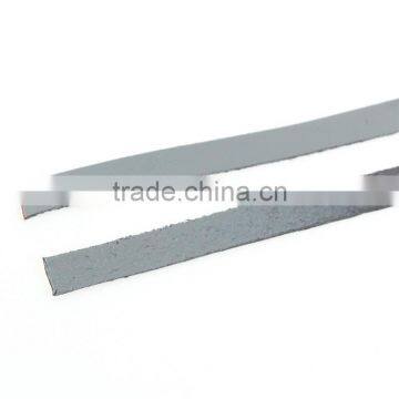 String Materials Gray 6mm, 2 Yards Cowhide Leather Jewelry Cord Rope photo-2