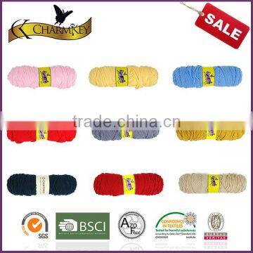 Charmkey Soft Baby Yarn Sweaters Knitting Yarn 100 Acrylic Yarn Prices Good photo-5