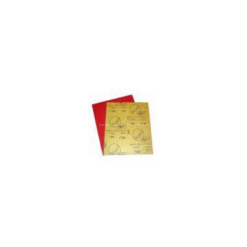 GLOBUS brand red sand paper