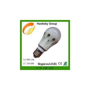 CE ROHS approved e27 long life bulb led light plant