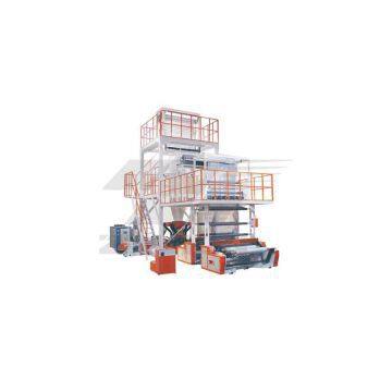 3SJ-G SeriesThree-Layer Co-extrusion Rotary Die Head Film Blowing Machine Set