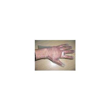 OEM LLDPE Disposable Poly Gloves , cast polyethylene gloves for cleaning