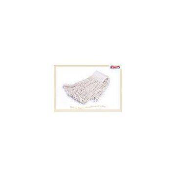 480g Cut End Wet Mop Head Cotton , Floor Dust Mop Replacement Head