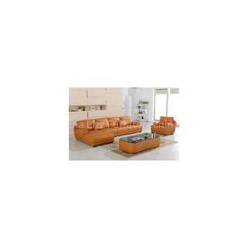 U. K. Home Decorators Living Room Furniture Genuine Leather Sofa a. L. 706