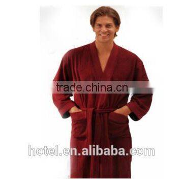 Wholesale Hotel Bathrobe Bathrobe for Man Soft Cotton Batrobe photo-5