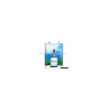 3x2 pop up trade show display, with PVC panel