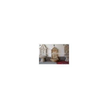 Stock  Marble sculpture Fountain(Garden Fountain,Stone Fountain)