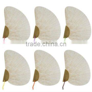 Promotion Gift Seashell-shaped PVC Hand Fan,Personalized Promotional Plastic Hand Fans Wholesale