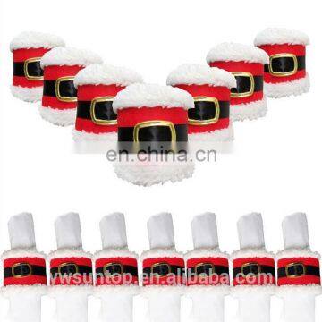 New Design Santa Claus Belt Christmas Table Decoration Christmas Party Supplies