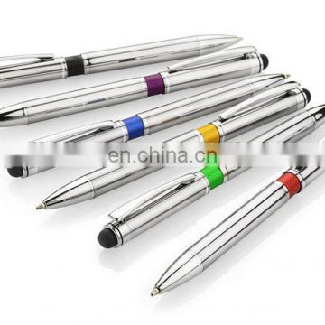 hot sales Promotional gift Personalised Laser Engraved Metal Ballpoint Touch Pen AP002