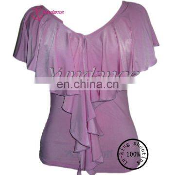 T-17 Short-sleeved Polyester Crop Top Custom