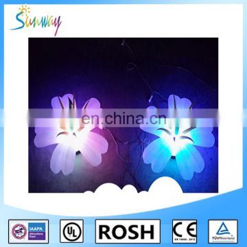 Sunway Lighting Inflatable Wedding Flower Decoration/Hanging Inflatable Led flower/Lighted Inflatable Flower Decoration for Wedd