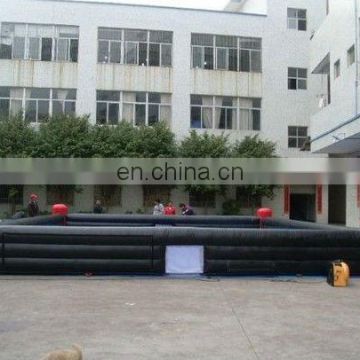 Inflatable soccer field for ourdoor water football sports