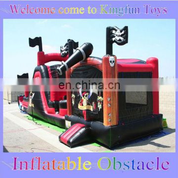 Spirate interactive obstacle course inflatables