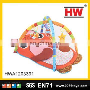 New design cartoon floor gym mat the infant play mat