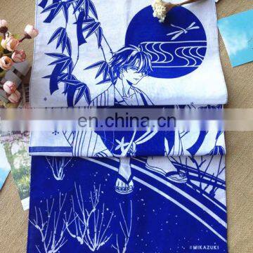 Japanese Hand towel 100% cotton print Tea cloth present