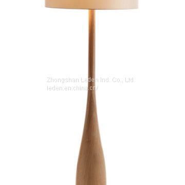 Wooden Base Floor lamp light