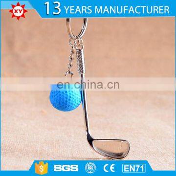 2017 design alloy Golf costom keychain