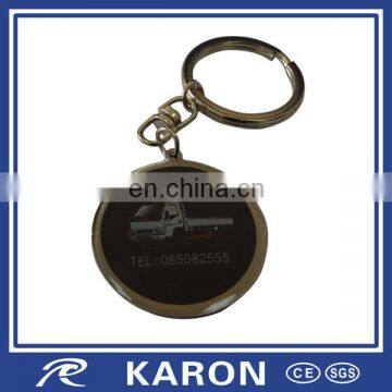 epoxy dome custom metal numbered key tag