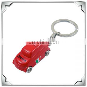 Red Color 3D Metal Car Key Chains