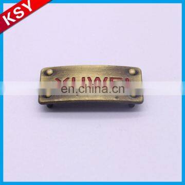 Hot Sell Metal Furniture Hardware Accessories Clothing Labels With Engraved Logo photo-3